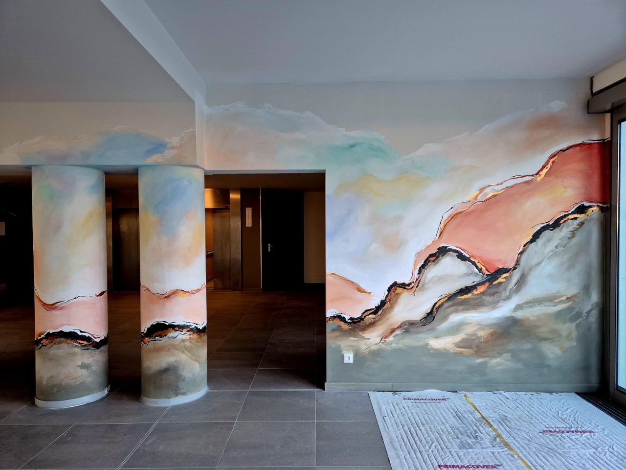 Mural Residence Palatijnhof Maastricht