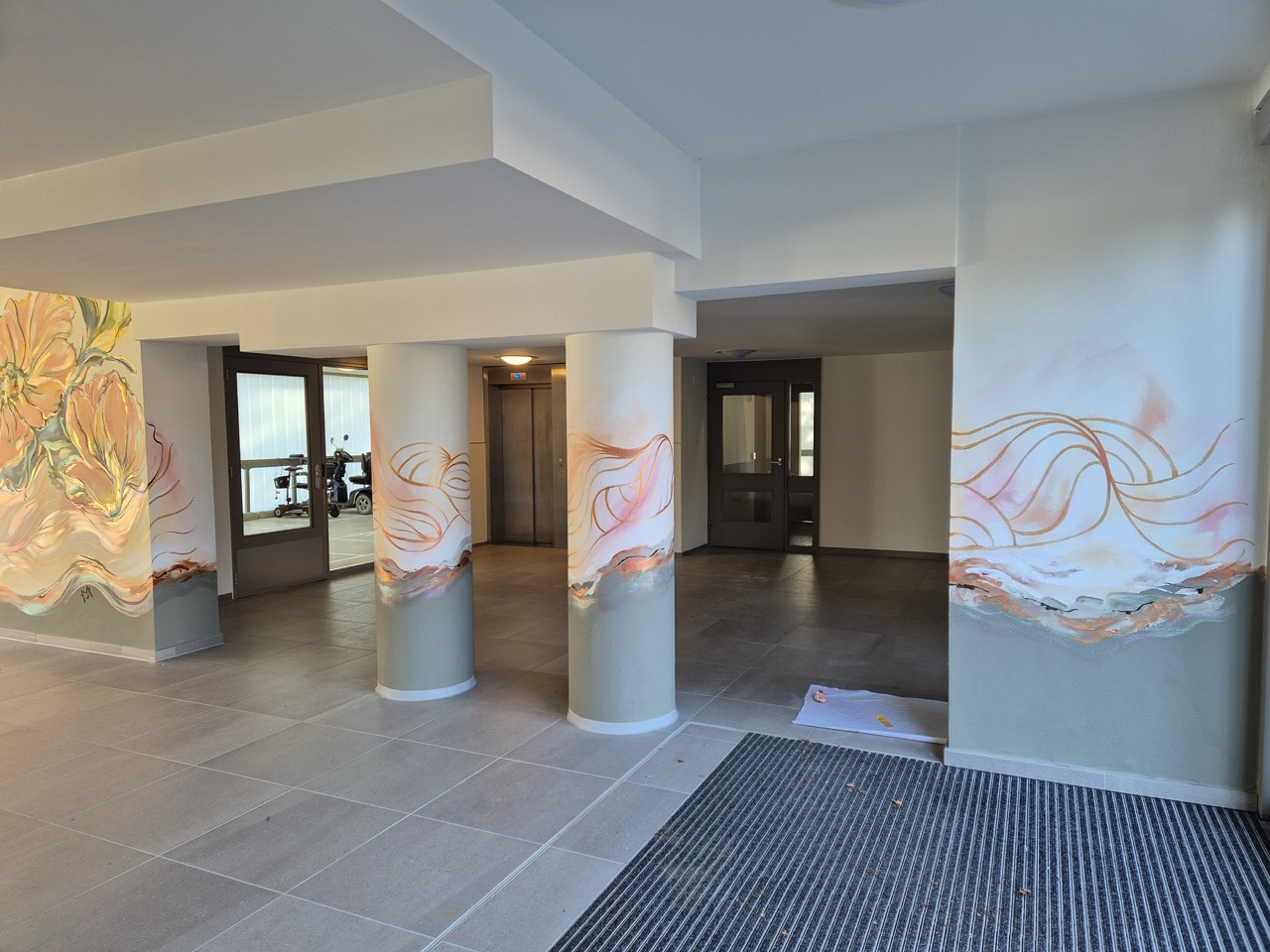 Mural Residence Veliahof Maastricht