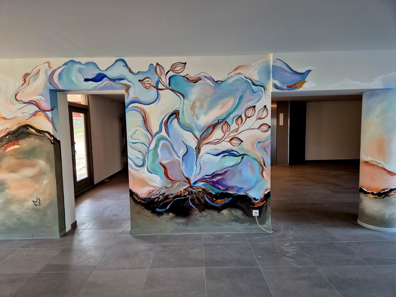 Mural Residence Palatijnhof Maastricht