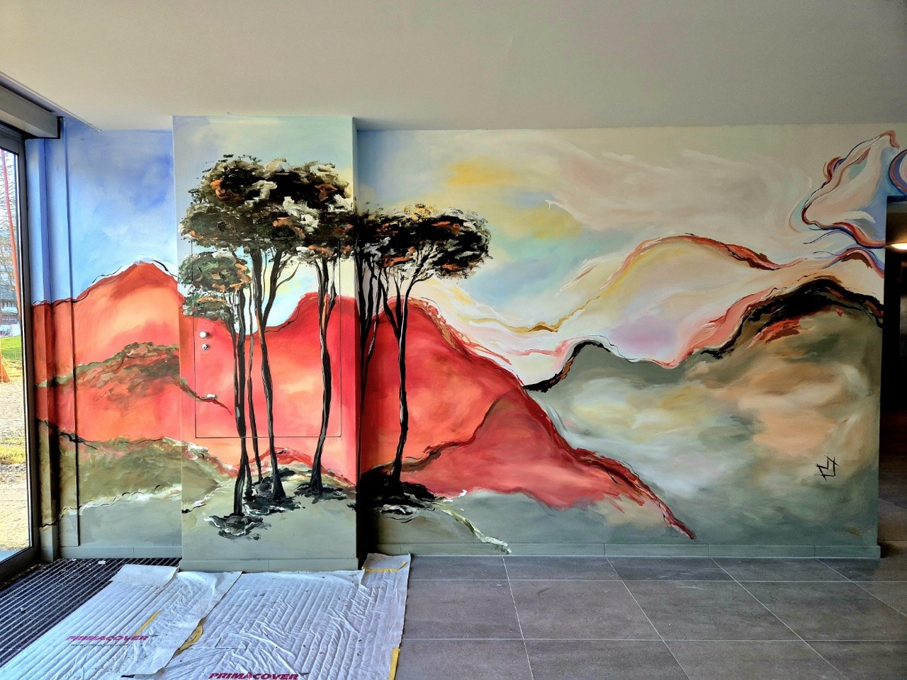 Mural Residence Palatijnhof Maastricht